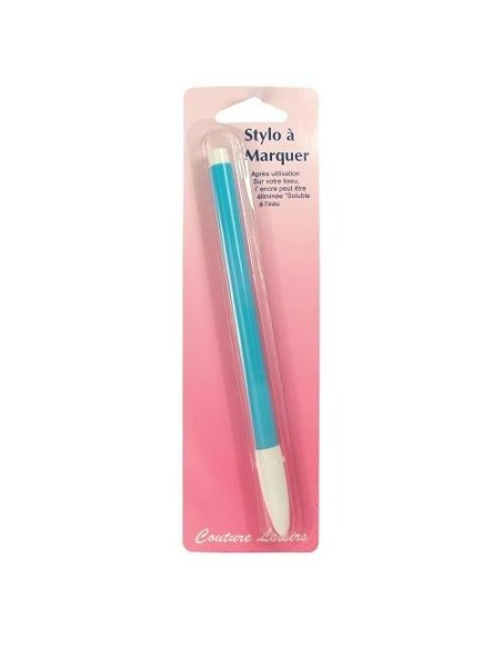 mercerie, stylo à marquer, soluble à l'eau, marquage tissu