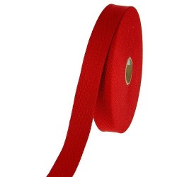 Sangle 23mm - Coton rouge