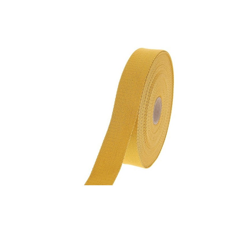 Sangle 23mm - Coton moutarde
