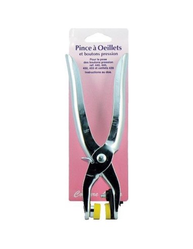 mercerie, pince à pressions et oeillets