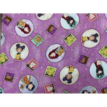 Patch - Little girls pink