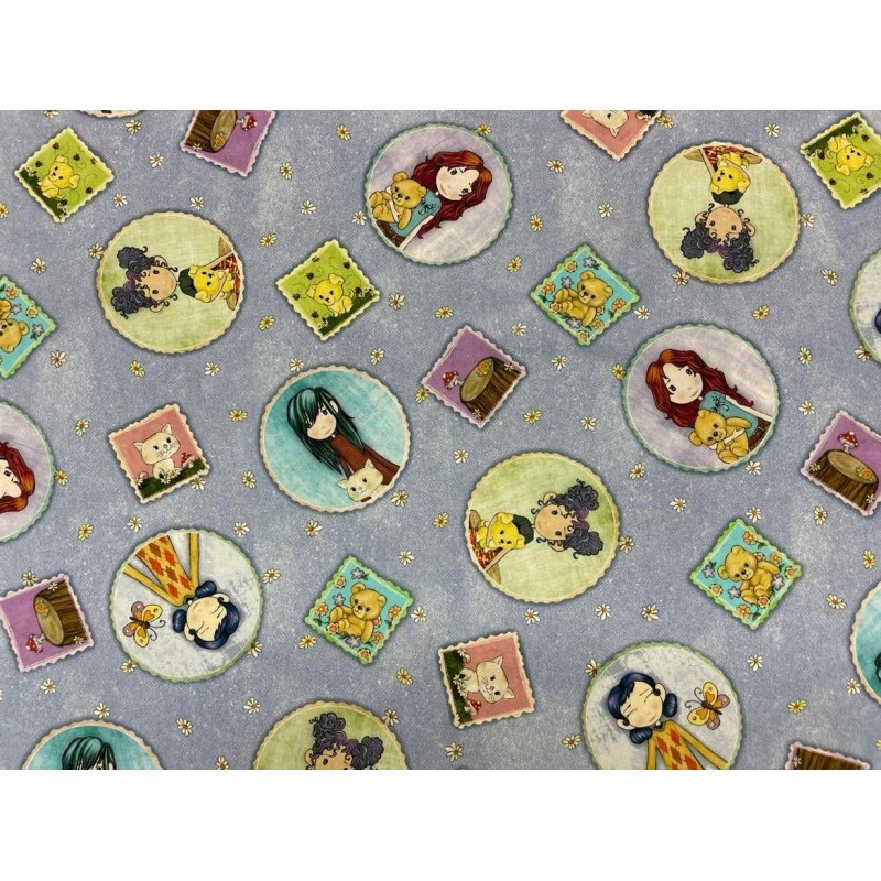 Patch - Little girls blue