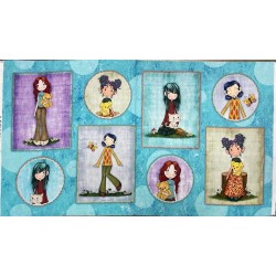 Panneau - Big little girls blue