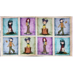 Panneau - Big little girls cream