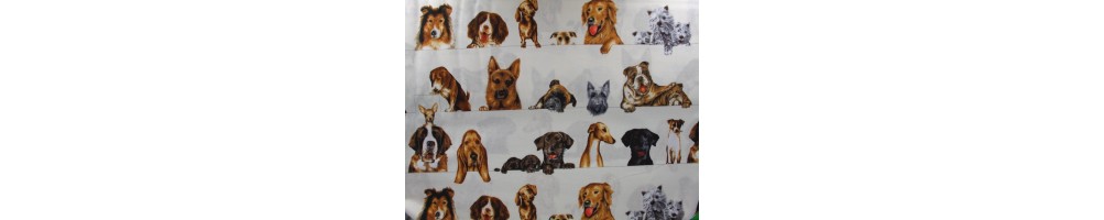 tissus patchwork animal, Joelle tissu